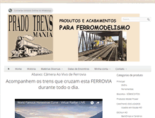 Tablet Screenshot of pradotrens.com.br